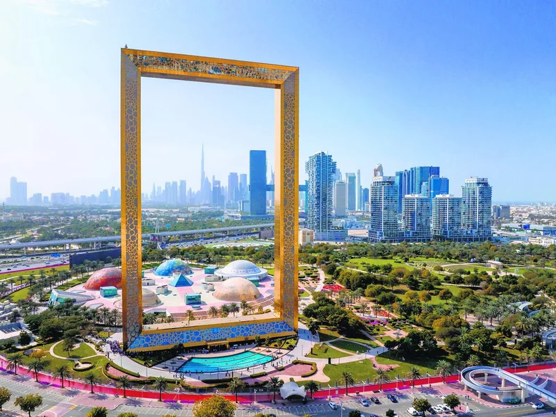 Dubai Frame - dubai visit visa consultant ahmedabad